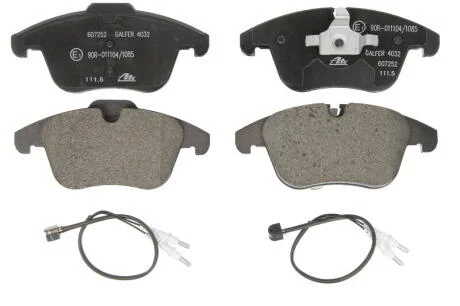 - Гальмівні колодки до дисків ATE 13.0460-7252.2