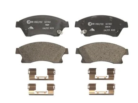 Комплект гальмівних колодок з 4 шт. дисків ATE 13.0460-7262.2