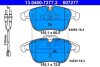 Комплект гальмівних колодок передн, PEUGEOT 407, 508 I, 508/KOMBI 1.6-2.2D 05.04- ATE 13.0460-7277.2 (фото 1)