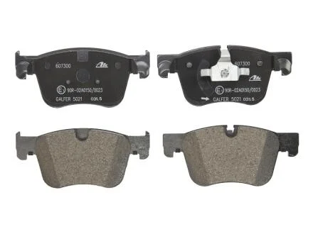 Комплект гальмівних колодок передн, CITROEN C4 GRAND PICASSO II, C4 PICASSO II, C4 SPACETOURER, GRAND C4 SPACETOURER OPEL GRANDLAND / GRANDLAND X PEUGEOT 308 II, 308 II/KOMBI 1.2-2.0D 02.13- ATE 13.0460-7300.2