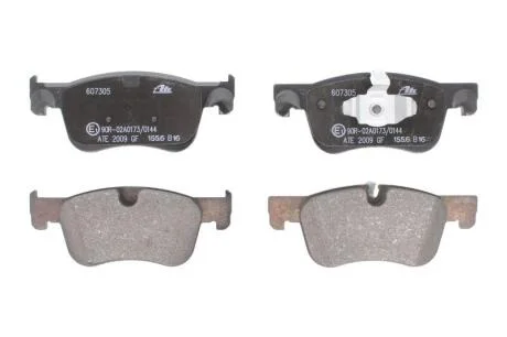 Комплект гальмівних колодок передн, CITROEN BERLINGO/MINIVAN, C4 GRAND PICASSO II, C4 PICASSO II, C4 SPACETOURER, GRAND C4 SPACETOURER 1.2-2.0D 02.13- ATE 13.0460-7305.2