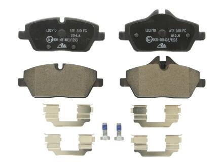 Колодки тормозные BMW 1(E81)/1(E87) 03- перед. CERAMIC ATE 13.0470-2710.2