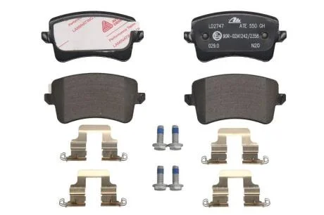 Комплект гальмівних колодок ATE 13.0470-2747.2