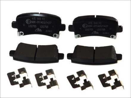 - Гальмівні колодки до дисків ATE 13.0470-2758.2