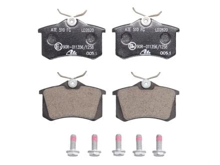 Колодки тормозные VAG A1/A3/A4/FABIA/GOLF 4/GOLF 5/GOLF 6 -13/98- задн. Ceramic ATE 13.0470-2820.2