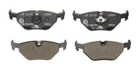 Колодки тормозные BMW 3(E36)/E(46) -05 задн. CERAMIC ATE 13.0470-3605.2
