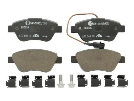 - Гальмівні колодки до дисків ATE 13.0470-3826.2