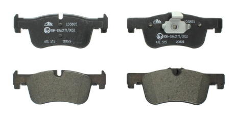 Колодки тормозные BMW 1(F20)/2(F22) 10- передн. Ceramic ATE 13.0470-3865.2
