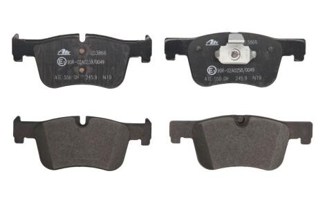 Колодки тормозные BMW 1(F20)/3(F30)/4(F32) 11- передн. Ceramic ATE 13.0470-3866.2