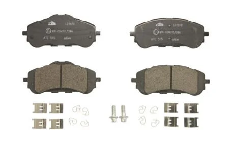 - Гальмівні колодки до дисків ATE 13.0470-3870.2