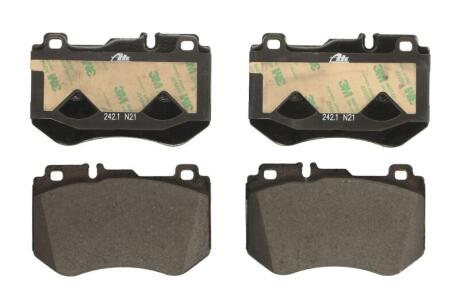 Колодки тормозные MB C(W205) 14- передн.(180-220 с AMG пак./250-300 без AMG пак.) CERAMIC ATE 13.0470-4880.2