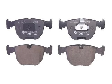 Керамічні гальмівні колодки передн, BMW 5 (E39), 7 (E38), X3 (E83), X5 (E53) 2. ATE 13.0470-7078.2