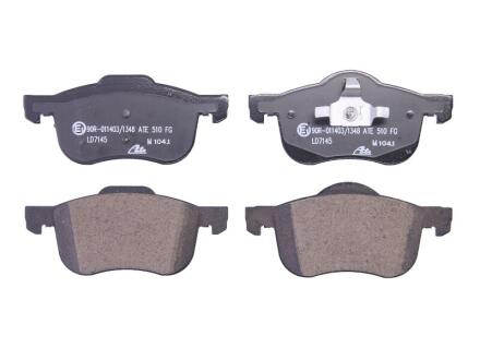 Колодки тормозные VOLVO S60/S70/S80/V70/XC70 -10 перед. ATE 13.0470-7145.2