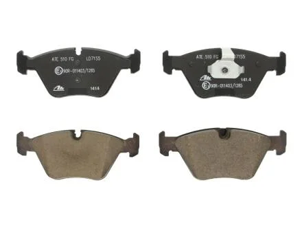 Керамічні гальмівні колодки передн, BMW 3 (E46), X3 (E83), Z4 (E85), Z4 (E86) MG MG ZT, MG ZT- T 2.0-4.6 10.99-12.11 ATE 13.0470-7155.2