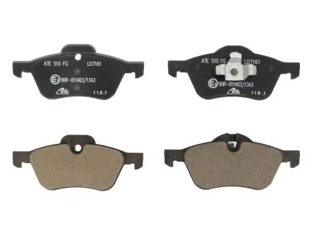 - Гальмівні колодки до дисків ATE 13.0470-7161.2