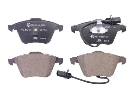 Колодки тормозные AUDI A6/ALLROAD -05 передн. CERAMIC ATE 13.0470-7166.2