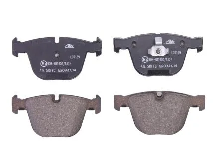 Колодки гальмівні дискові керамічні, к-кт ATE 13.0470-7169.2