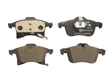 Колодки тормозные OPEL ASTRA H/MERIVA/ZAFIRA 03- передн. Ceramic ATE 13.0470-7179.2