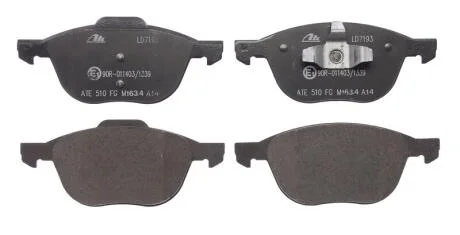 Колодки гальмівні Ceramic ATE 13.0470-7193.2