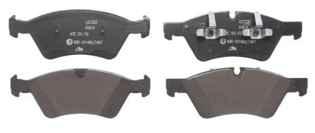 Колодки гальмівні дискові керамічні, к-кт ATE 13.0470-7220.2