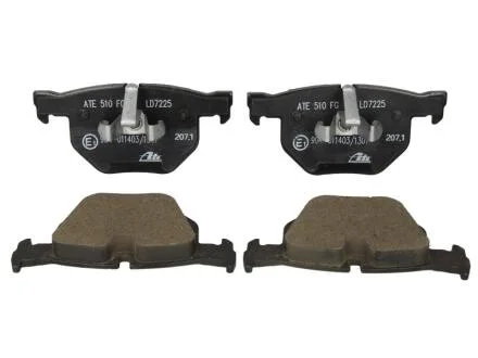 Колодки тормозные BMW 5(E60)/6(E63) 03- задн. CERAMIC ATE 13.0470-7225.2