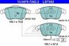 Колодки тормозные VAG TIGUAN/Q3 07- передн. Ceramic ATE 13.0470-7242.2 (фото 1)
