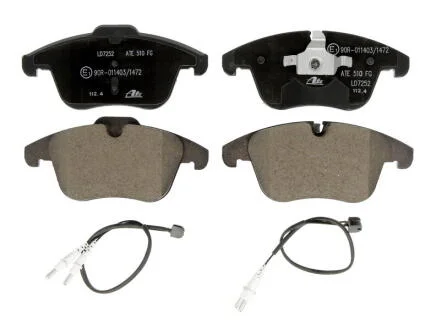 Колодки тормозные PSA 407/C5 04-/08- передн. Ceramic ATE 13.0470-7252.2