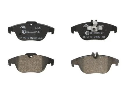 Комплект гальмівних колодок, дискове гальмо CERAMIC ATE 13.0470-7257.2