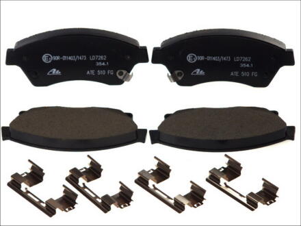Колодки тормозные GM AVEO/CRUZE/ASTRA 09- передн. Ceramic ATE 13.0470-7262.2