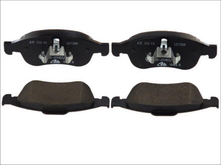 Колодки тормозные RENAULT DUSTER/FLUENCE/MEGANE 3 08- передн. Ceramic ATE 13.0470-7266.2