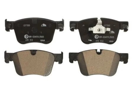 - Гальмівні колодки до дисків ATE 13.0470-7300.2