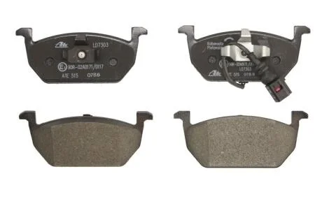 Колодки тормозные VAG A3/GOLF 7 12- передн. Ceramic ATE 13.0470-7303.2