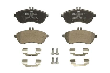 Колодки тормозные MB C(W204)/E(W212) передн. (бех AMG пакета) Ceramic ATE 13.0470-9000.2