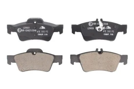 - Гальмівні колодки до дисків ATE 13.0470-9001.2