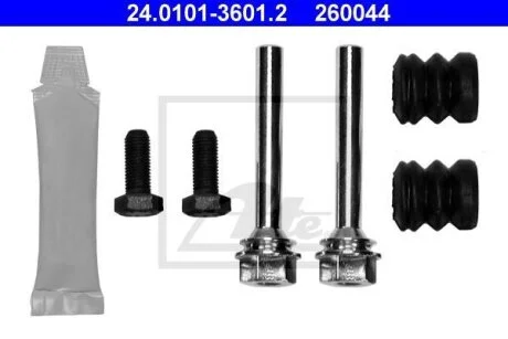 Ремкомплект направляющих суппорта ALFA/AUDI/FIAT/MB/PEUGEOT/SAAB/SEAT/VOLVO/VW ATE 24.0101-3601.2