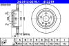 TARCZA HAM OPEL ASTRA K 1.0, 1.6T, 1.6CDTI 15- TYг ATE 24.0112-0219.1 (фото 1)
