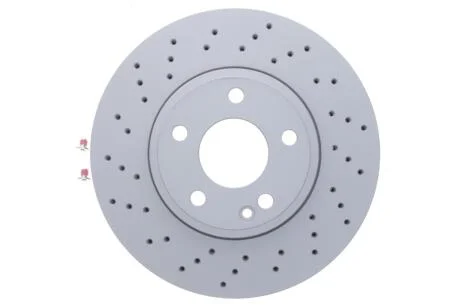 Диск тормозной MB A(W176)/CLA(C117)/GLA(X156) передн. 295 мм. (c AMG пакетом) ATE 24.0128-0262.1