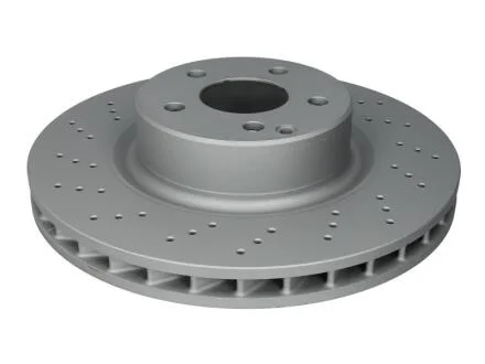 Диск гальмівний передн Лів/Прав MERCEDES C (W203), CLS (C219), S (C215), S (W220, V220) 1.8-5.5 10.98-12.10 ATE 24.0132-0115.1