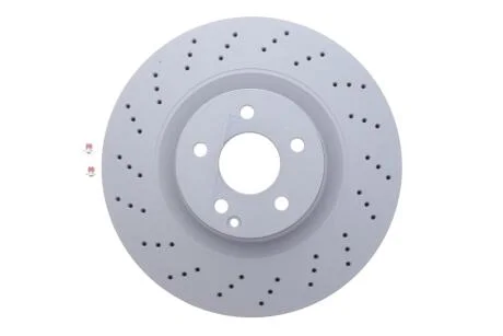 Диск гальмівний передній ATE 24.0132-0138.1