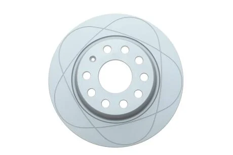 Диск гальмівний, 1шт, PowerDisc, повний, Наскрізні насічки, задн Лів/Прав, зовнішній діаметр 282 мм, товщина 12 мм, AUDI A3, Q3 SEAT ALHAMBRA, ALTEA 1.2-Electric 03.99-06.24 ATE 24.0312-0169.1