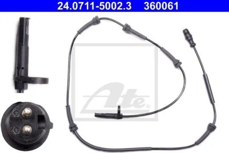 Датчик, кількість обертів колеса ATE 24.0711-5002.3