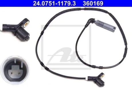 Датчик, кількість обертів колеса ATE 24.0751-1179.3