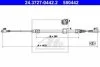Трос ручника MB Sprinter 901 - 903 1995 - 2006 (центральний) (коротка база) (1435 мм.) ATE 24.3727-0442.2 (фото 1)