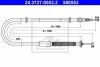- Трос ручного гальма ATE 24.3727-0553.2 (фото 1)