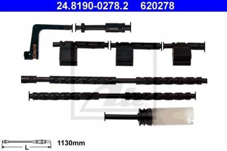 - Датчик зносу гальмівних колодок ATE 24.8190-0278.2