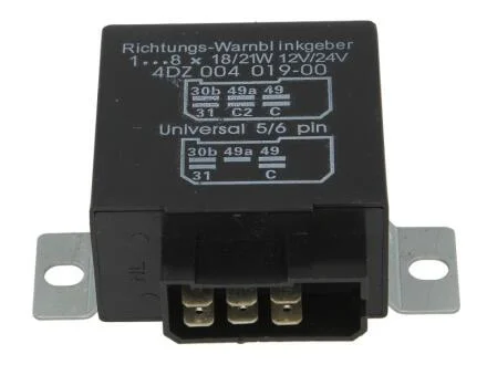 Реле поворотов MAN, Volvo 6 клемы AUGER 66372