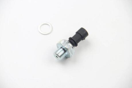 Датчик тиску масла (0,5Бар, 1 pin, чорн) DAEWOO LANOS, LEGANZA, OPEL ASTRA F, ASTRA F CLASSIC, ASTRA G, ASTRA H, ASTRA H GTC, CALIBRA A, COMBO TOUR, COMBO/MINIVAN, CORSA A, CORSA B 1.2-3.2 08.84- AUTLOG AS2084