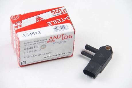 Датчик давления выхлопных газов AUDI VW. Skoda 2E0131552F AUTLOG AS4513