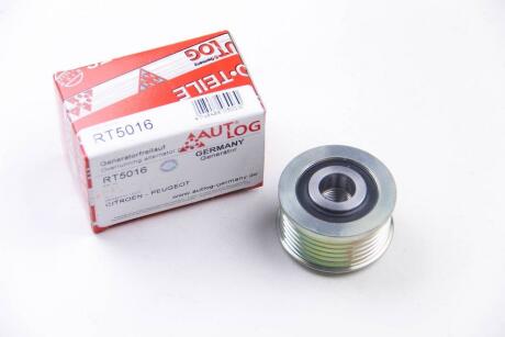 Шкiв генератора Citroen Berlingo/Jumpy/Peugeot Boxer 1.6/2.0HDI AUTLOG RT5016