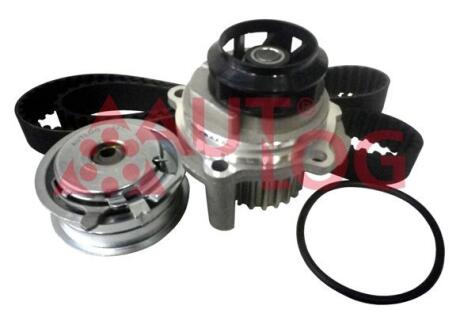 Помпа води + комплект ремня ГРМ Audi/Seat/Skoda/WV 1.6 95- AUTLOG WK3008